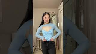 what i ordered on amazon vs. what i got | blue corset top