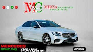 Mercedes Benz E43 AMG - 2017 - Only : 34,000 Kilometers Fresh Japan Import