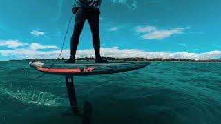 Loving the KT 7’ 100L Ginxu Dragonfly Downwind Foilboard