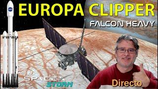 ¡Lanzamiento del Falcon Heavy: Misión EUROPA CLIPPER a Júpiter! 