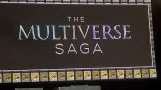 Marvel Phase 6 (The Multiverse Saga) Announcement - Audience Reaction | SDCC 2022