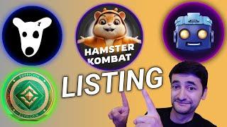 Hamster Kombat va Tapswap listingi.