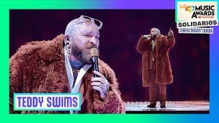 TEDDY SWIMS - Lose Control + Bad Dreams + The Door | En Directo en LOS40 Music Awards Santander 2024