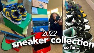 MY NIKE SHOE COLLECTION 2022 | sneakers i've collected over the past 8 months... | Kori Maria