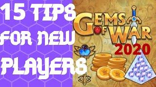 Gems of War: Top 15 Tips for Newer Players 2020 | Gems of War Beginner guide | New player tip tricks