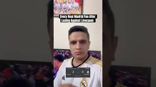 Every Real Madrid Fan Right Now #realmadrid #realmadridcf #liverpoolfc