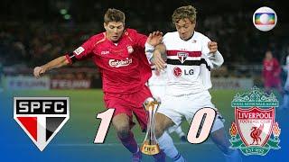 SÃO PAULO X LIVERPOOL MELHORES MOMENTOS - MUNDIAL 2005 FIFA WORLD CLUB CUP