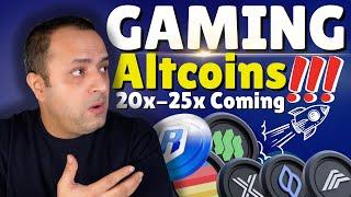  TOP GAMING ALTCOINS - About To Do 20x - 25x In This CRYPTO BULL RUN  ALTCOINS To Invest In 2024 