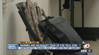 Microsoft training program helping veterans as they transition out of military