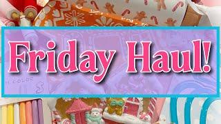 10/11/24 Friday HAUL ~ Gingerbread goodies from Homegoods & Walmart, new Scrap Diva Designs, & more!