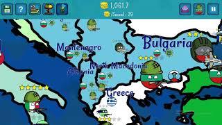 Dictators No Peace: Bulgaria countryball gameplay.