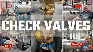 A Tour of Boiler Room Check Valves - Weekly Boiler Tip