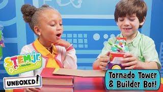 Unboxed! | STEM Jr. by Little Tikes | Episode 2: Tornado Tower & Builder Bot | STEM Toys for Kids