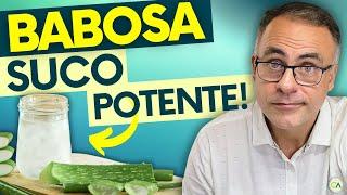 EFEITO DA BABOSA (Aloe Vera) Quando INGERIDO - COMO USAR?