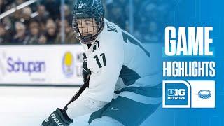 Northern Michigan vs. Michigan State | Highlights | Big Ten Hockey | 12/29/2024