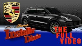 Porsche Cayenne E  full build with Brax audio system