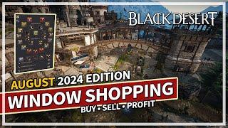 Window Shopping | Market Prices Review August 2024 | Black Desert