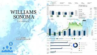 $WSM Williams Sonoma Q3 2024 Earnings Conference Call