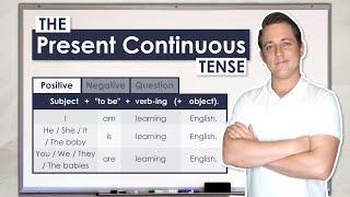 The Present Continuous | Complete Grammar Guide