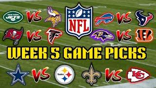 NFL Week 5 Predictions