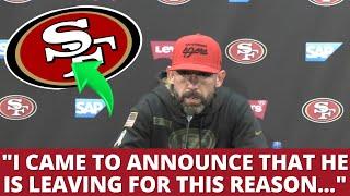 SHOCKED EVERYONE! JUST ANNOUNCED! NINERS STAR WAS FIRED! REASON CONFIRMED! 49ERS NEWS