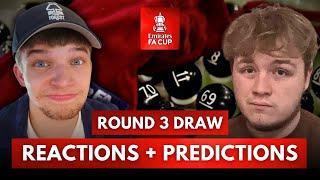 FA CUP 3RD ROUND DRAW INSTANT PREDICTIONS + REACTIONS | w/ @OfficialRads