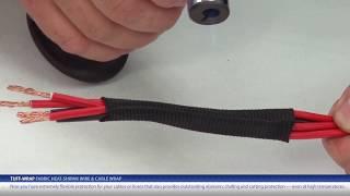 Tuff-Wrap Fabric Heat-Shrink Wire & Cable Wrap