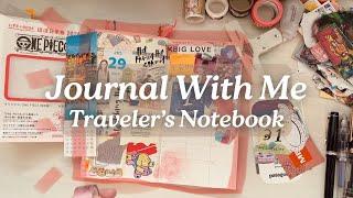 Journal With Me Travelers Notebook #travelersnotebooks #journaling #journalwithme