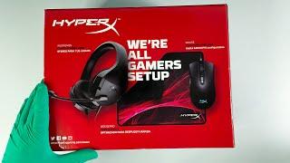 HyperX’s Headset + Mouse + Mouse Pad Bundle Unboxing - ASMR