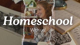 Homeschool with Us - Homeschooling 2nd and 3rd Grade, Preschool, and Toddler!