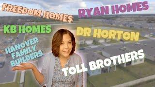 New homes for sale in Orlando/Sanford -- KB, Ryan Homes, Hanover, Freedom, Toll Brothers, DR Horton