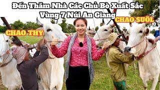 Tìm Hiểu Đua Bò KHMER : Thăm nhà chú CHAO SUÔL và A CHAO THY để  biết cách huấn luyện BÒ ĐUA ? #690