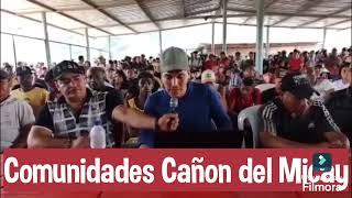 Comunidades del Cañón del Micay al rechazar la intervención del ejército