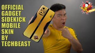 Official Bruce Lee x Gadget Sidekick Skin Redmi Note 10 Pro by Techbeast Installation Guide!