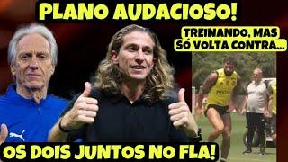 PLANO AUDACIOSO! JJ COORDENADOR DO FLA COM FILIPE LUÍS DE TÉCNICO? MAIS TRÊS BAIXAS! RETORNO MARCADO