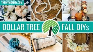 10 High End Dollar Tree DIY Fall Decor Ideas to Try in 2024  Easy + Cozy!