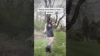 HOW GOTHS DANCE | goth dancing 80s  #shorts #alternativetiktok #goths