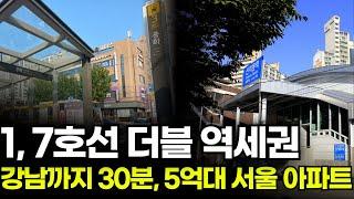 장단점이 명확한 최고의 밸런스 서울 5억대 아파트