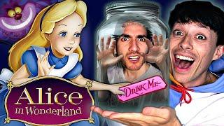 Forcing my friend to watch the WEIRDEST Disney movie... ALICE IN WONDERLAND (1951) - Reaction