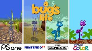 Comparing Every Version of A Bug's Life