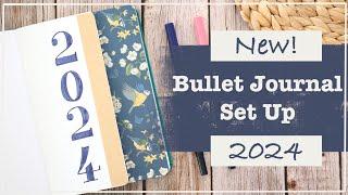 2024 New Bullet Journal Set Up | Plan With Me | Beginner Friendly