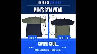 Elevate Your Workout With Our Men's Gym Wear T-Shirts-Nauticon Wearables