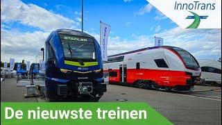 De NIEUWSTE TREINEN op de GROOTSTE spoorbeurs TER WERELD | Innotrans 2024 #BartVlog