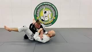 The Shoulder Trap Lapel Gregorian from Closed Guard by Greg Hamilton BJJ