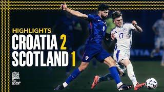 Croatia 2-1 Scotland | 2024 UEFA Nations League Highlights