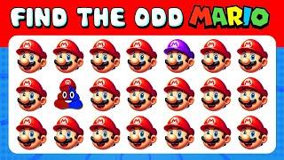 128 puzzles for GENIUS | Find the ODD One Out - Super Mario Edition  Quiz Lion