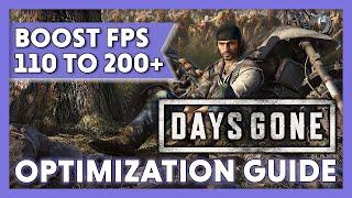 Days Gone Optimization Guide | Best Settings | Boost FPS | Fix Lag