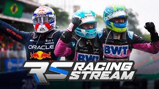 Racing Stream : GP São Paulo, Remontée incroyable de Verstappen, exploit d’Alpine avec Adrien Paviot