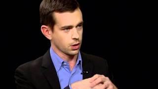 Charlie Rose And Jack Dorsey (Square)