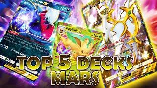 Top 5 Decks Pokemon Pocket | Tierlist Pokemon TCG Pocket Mars 2025 N°1